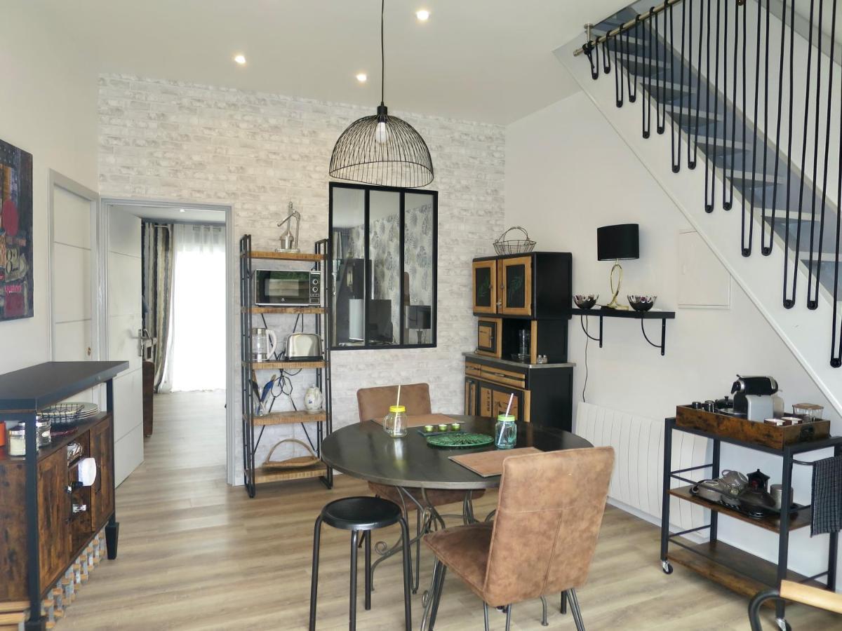 Ferienwohnung Duplex Contemporain Terrasse Exterieure Parking Leves Exterior foto