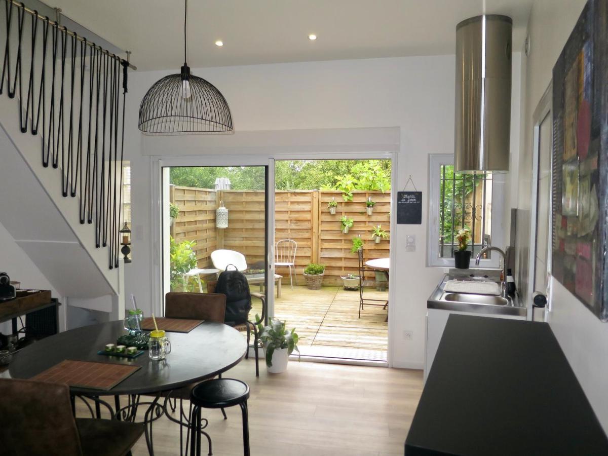Ferienwohnung Duplex Contemporain Terrasse Exterieure Parking Leves Exterior foto