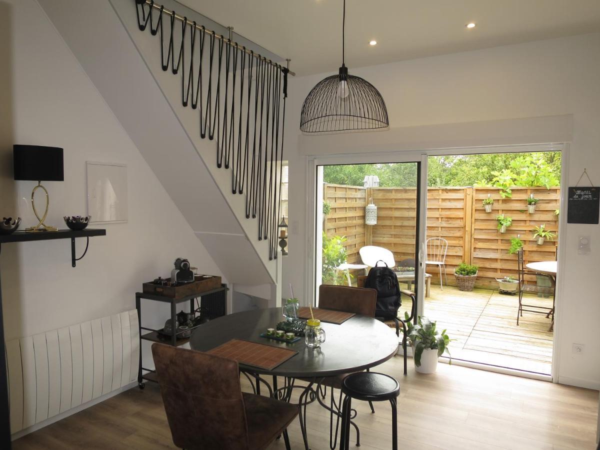 Ferienwohnung Duplex Contemporain Terrasse Exterieure Parking Leves Exterior foto