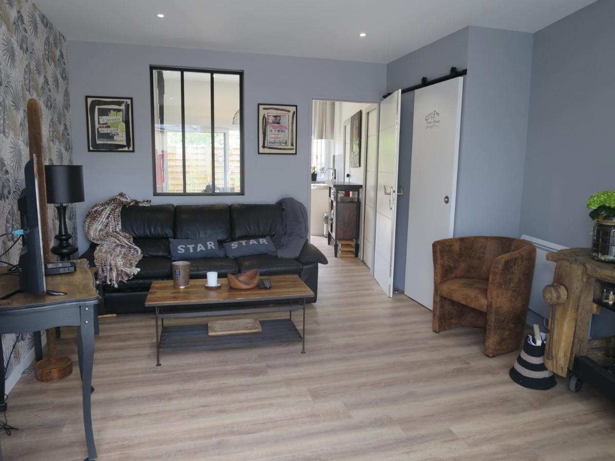Ferienwohnung Duplex Contemporain Terrasse Exterieure Parking Leves Exterior foto