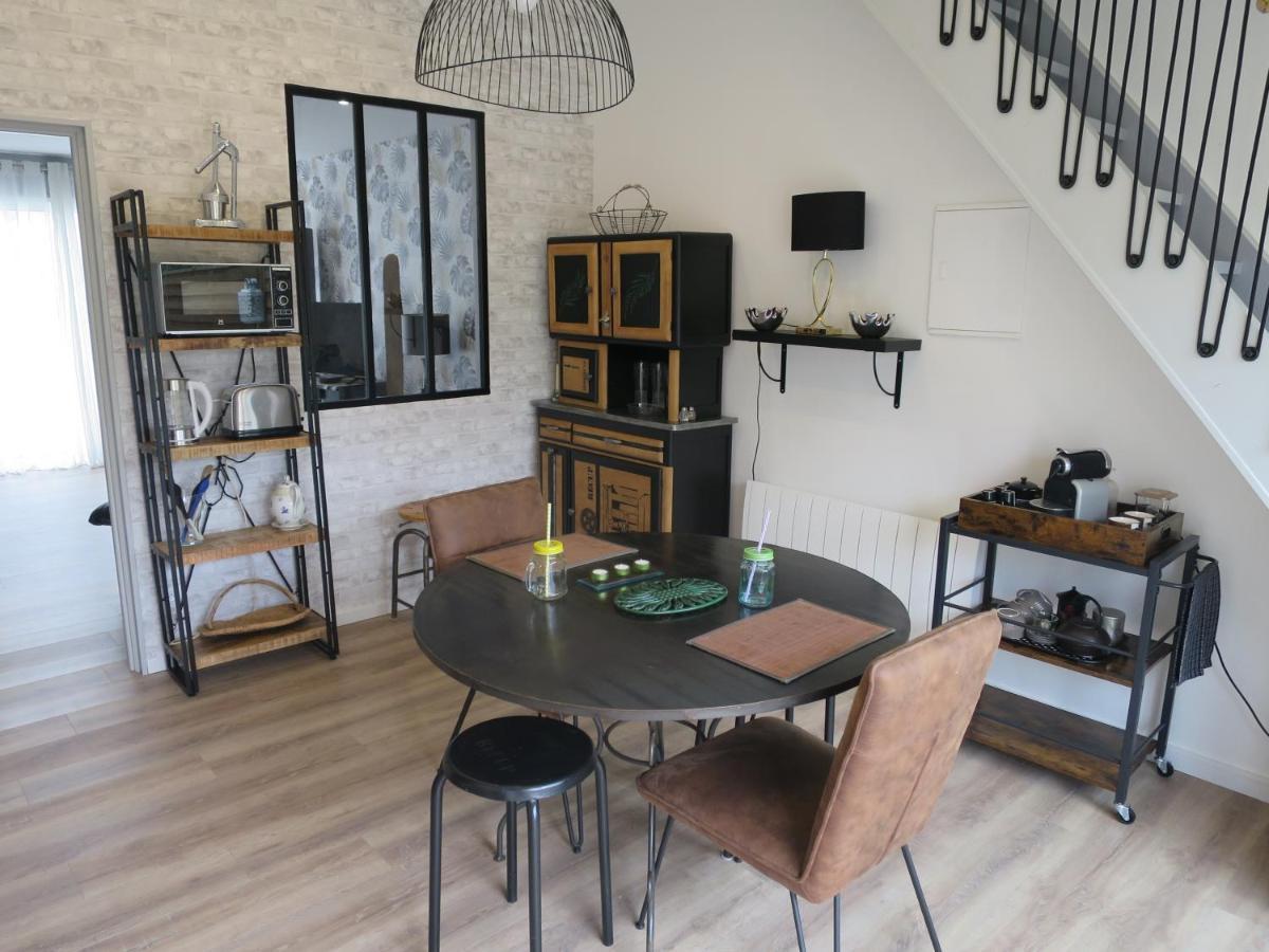Ferienwohnung Duplex Contemporain Terrasse Exterieure Parking Leves Exterior foto