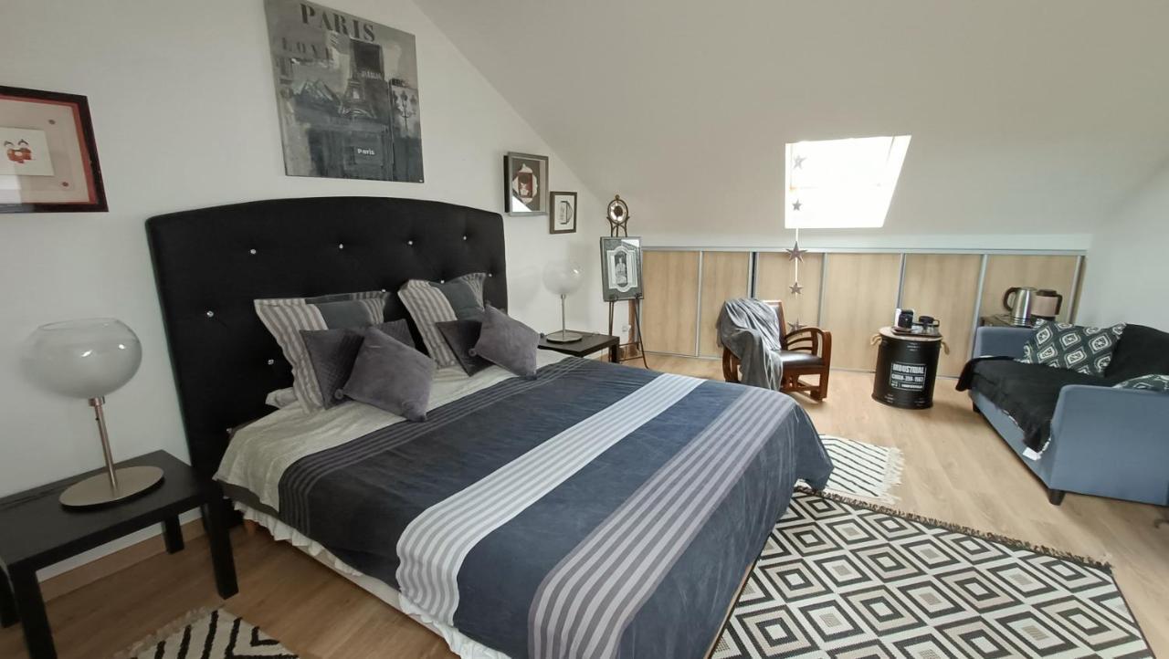 Ferienwohnung Duplex Contemporain Terrasse Exterieure Parking Leves Exterior foto